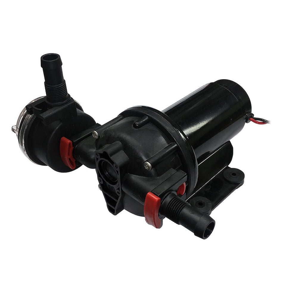 Johnson Pump Flush Pump - 3.5 GPM - 12V w/Strainer - Get Tight Gear