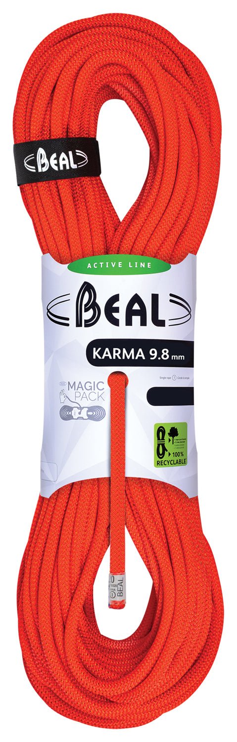 Karma 9.8 Mm X50 M Orange Cl - Get Tight Gear