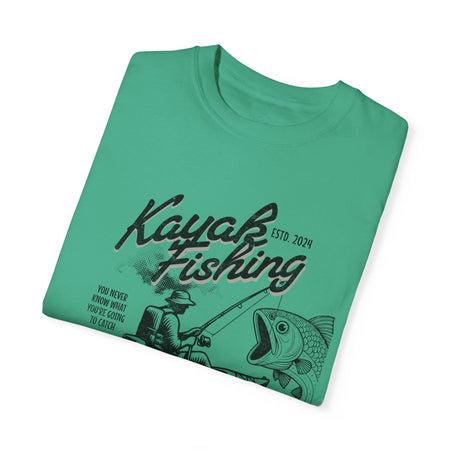 Kayak Fishing Adventure Unisex T-Shirt - Perfect for Outdoor Enthusiasts - Get Tight Gear