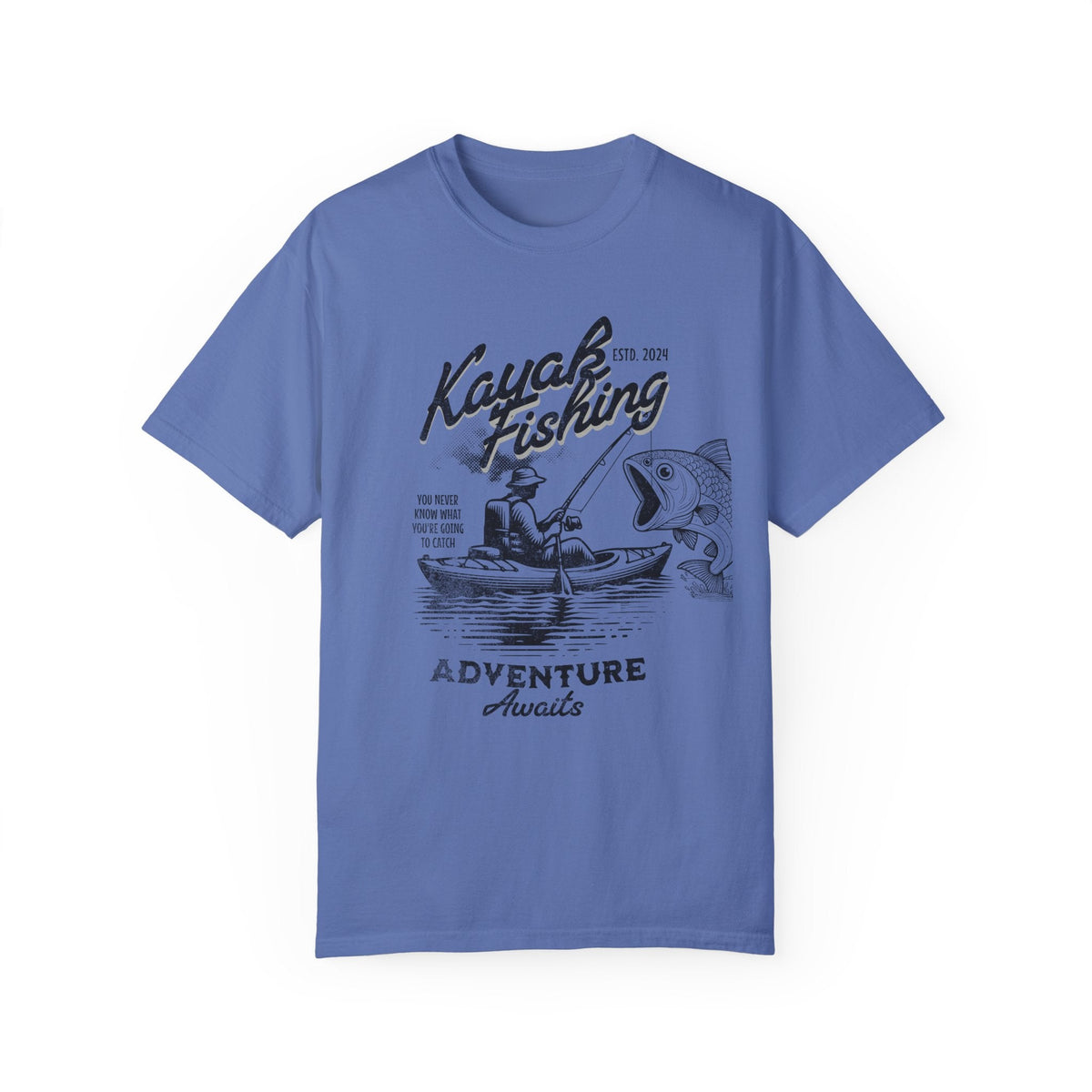 Kayak Fishing Adventure Unisex T-Shirt - Perfect for Outdoor Enthusiasts - Get Tight Gear