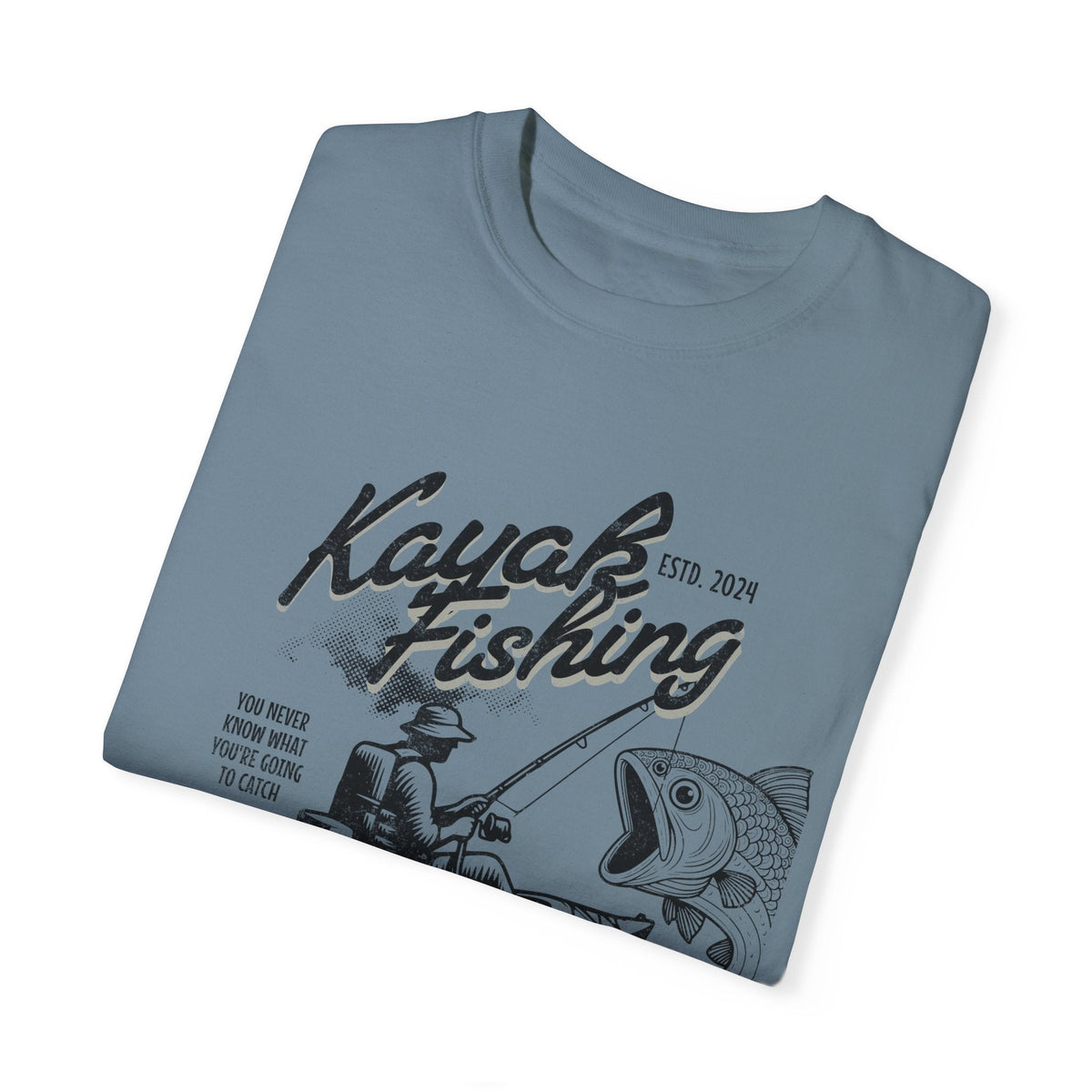 Kayak Fishing Adventure Unisex T-Shirt - Perfect for Outdoor Enthusiasts - Get Tight Gear
