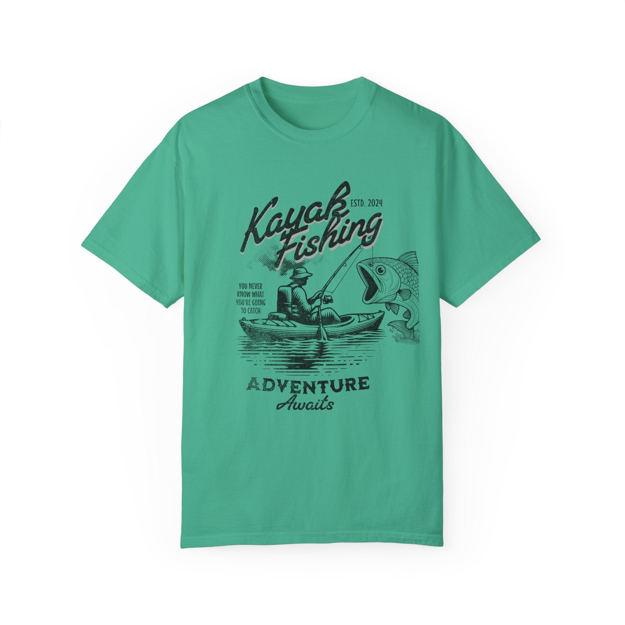 Kayak Fishing Adventure Unisex T-Shirt - Perfect for Outdoor Enthusiasts - Get Tight Gear