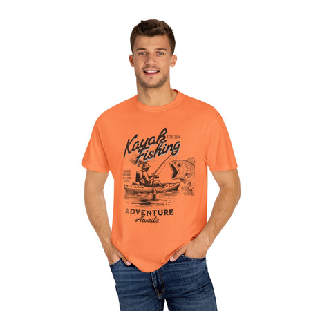 Kayak Fishing Adventure Unisex T-Shirt - Perfect for Outdoor Enthusiasts - Get Tight Gear