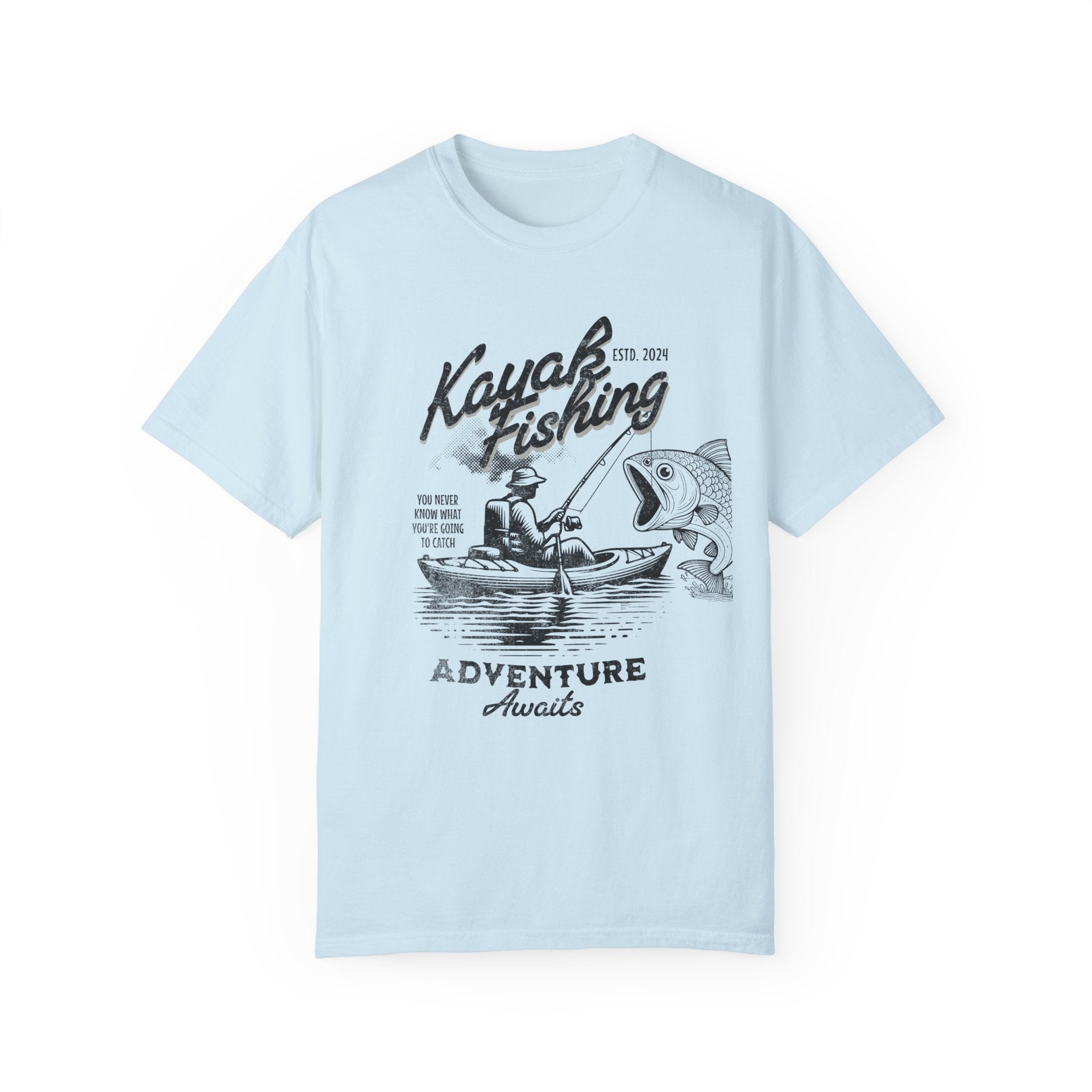 Kayak Fishing Adventure Unisex T-Shirt - Perfect for Outdoor Enthusiasts - Get Tight Gear
