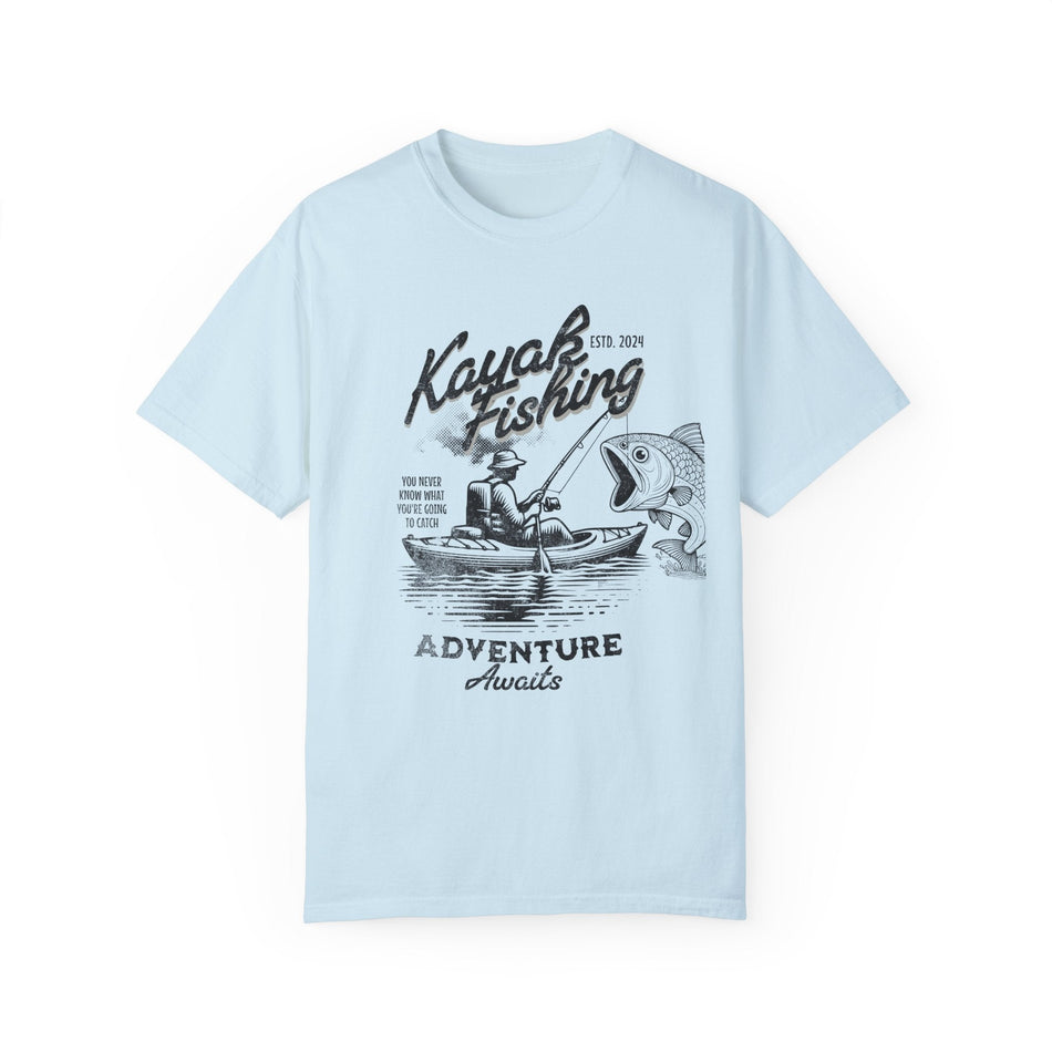 Kayak Fishing Adventure Unisex T-Shirt - Perfect for Outdoor Enthusiasts - Get Tight Gear
