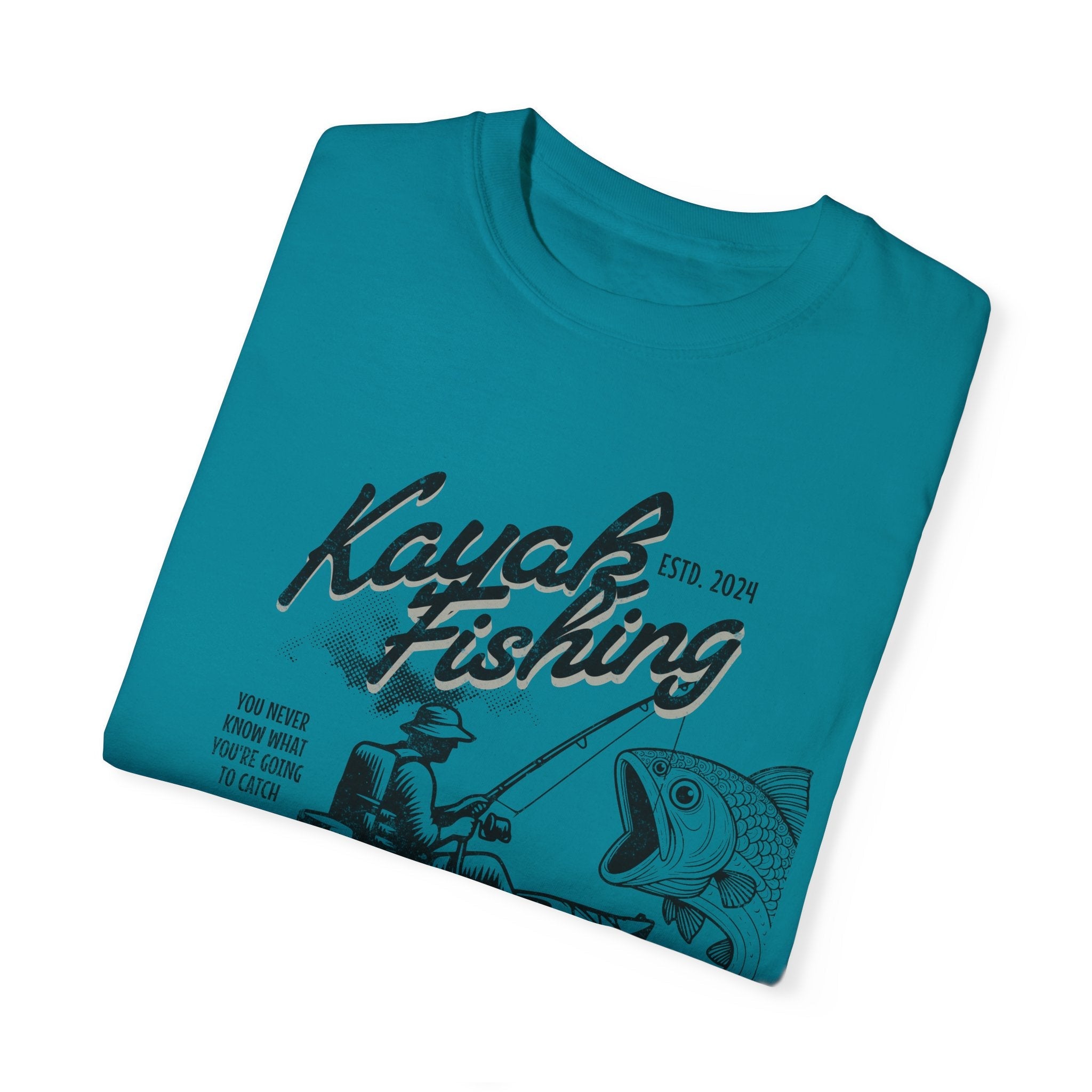 Kayak Fishing Adventure Unisex T-Shirt - Perfect for Outdoor Enthusiasts - Get Tight Gear