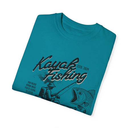 Kayak Fishing Adventure Unisex T-Shirt - Perfect for Outdoor Enthusiasts - Get Tight Gear
