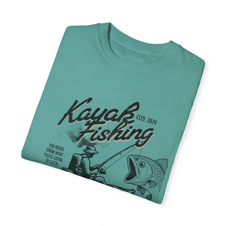 Kayak Fishing Adventure Unisex T-Shirt - Perfect for Outdoor Enthusiasts - Get Tight Gear