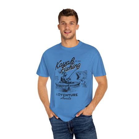 Kayak Fishing Adventure Unisex T-Shirt - Perfect for Outdoor Enthusiasts - Get Tight Gear