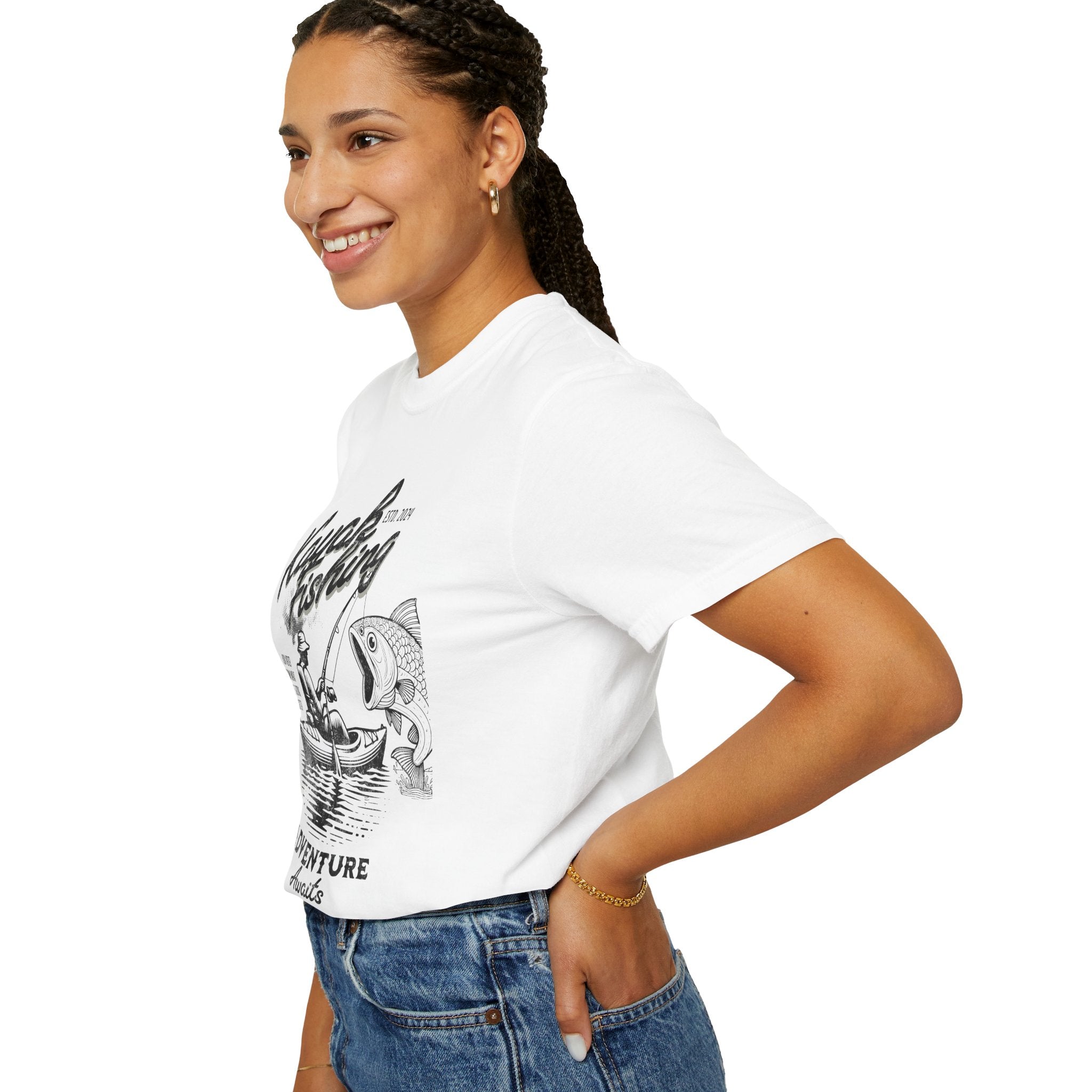 Kayak Fishing Adventure Unisex T-Shirt - Perfect for Outdoor Enthusiasts - Get Tight Gear