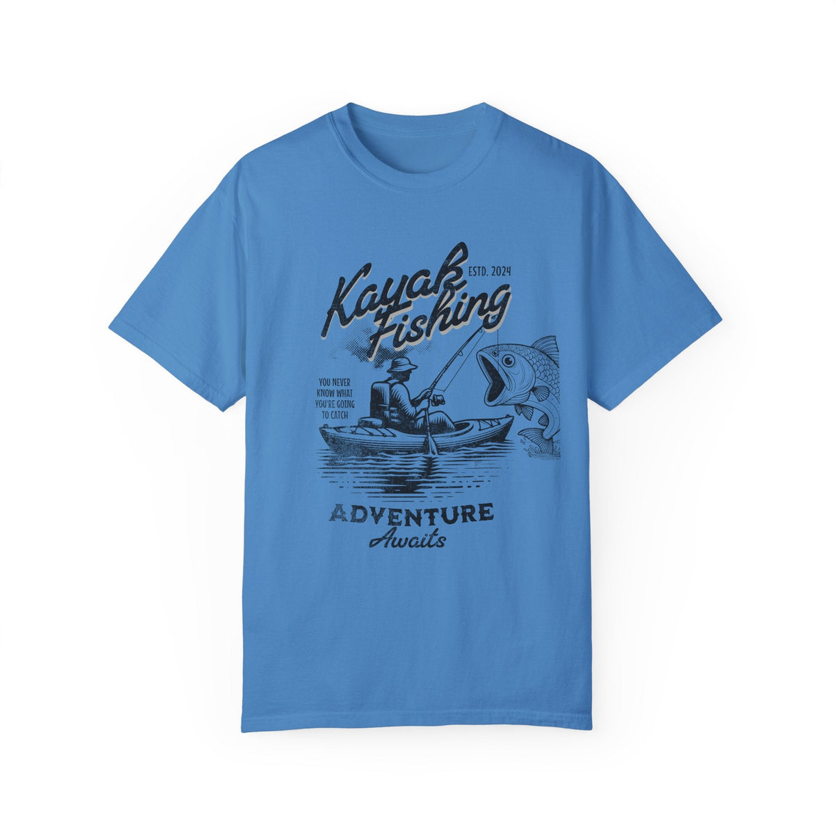 Kayak Fishing Adventure Unisex T-Shirt - Perfect for Outdoor Enthusiasts - Get Tight Gear