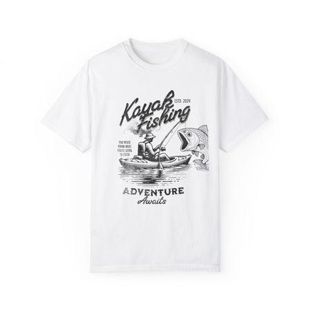 Kayak Fishing Adventure Unisex T-Shirt - Perfect for Outdoor Enthusiasts - Get Tight Gear