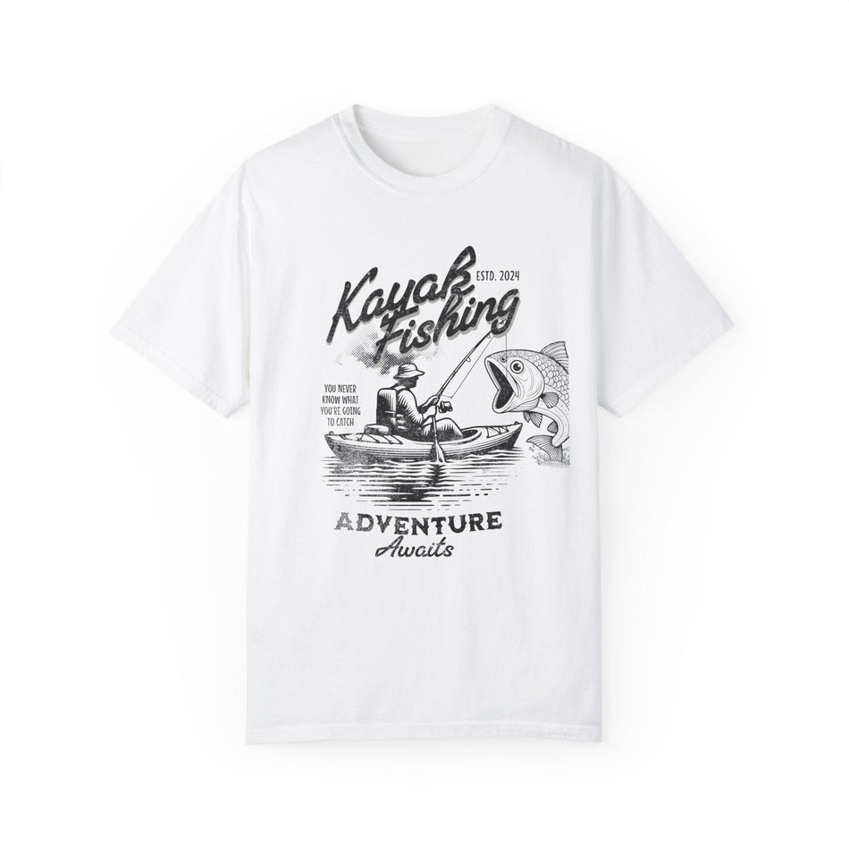 Kayak Fishing Adventure Unisex T-Shirt - Perfect for Outdoor Enthusiasts - Get Tight Gear
