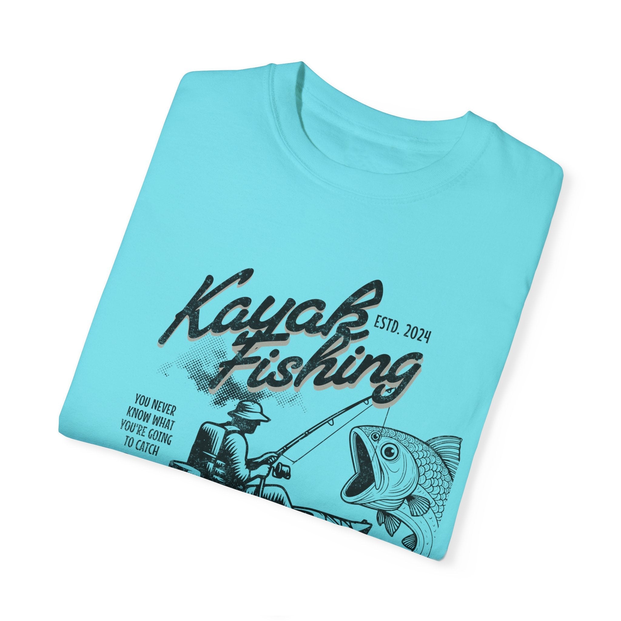 Kayak Fishing Adventure Unisex T-Shirt - Perfect for Outdoor Enthusiasts - Get Tight Gear