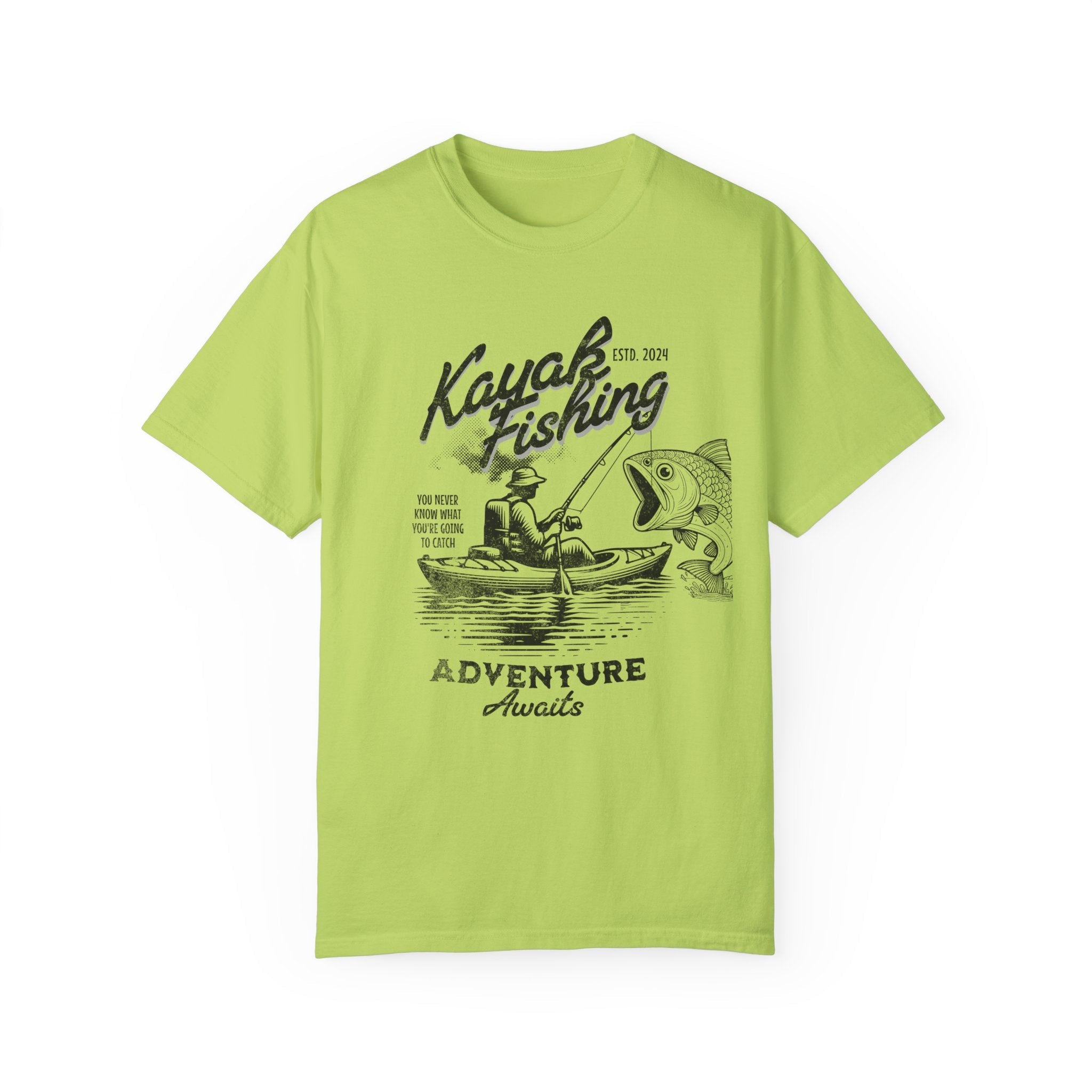 Kayak Fishing Adventure Unisex T-Shirt - Perfect for Outdoor Enthusiasts - Get Tight Gear