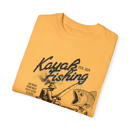 Kayak Fishing Adventure Unisex T-Shirt - Perfect for Outdoor Enthusiasts - Get Tight Gear
