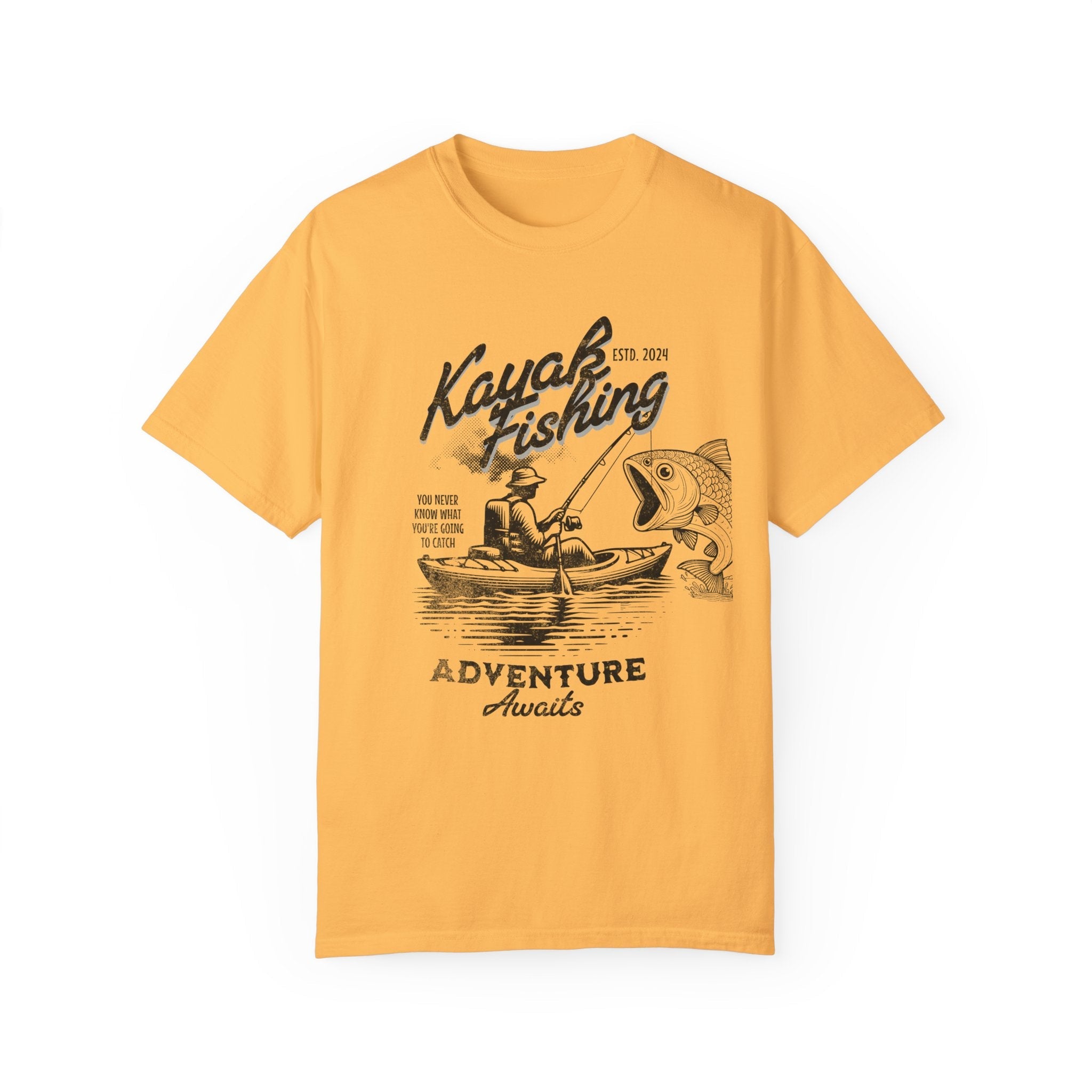 Kayak Fishing Adventure Unisex T-Shirt - Perfect for Outdoor Enthusiasts - Get Tight Gear