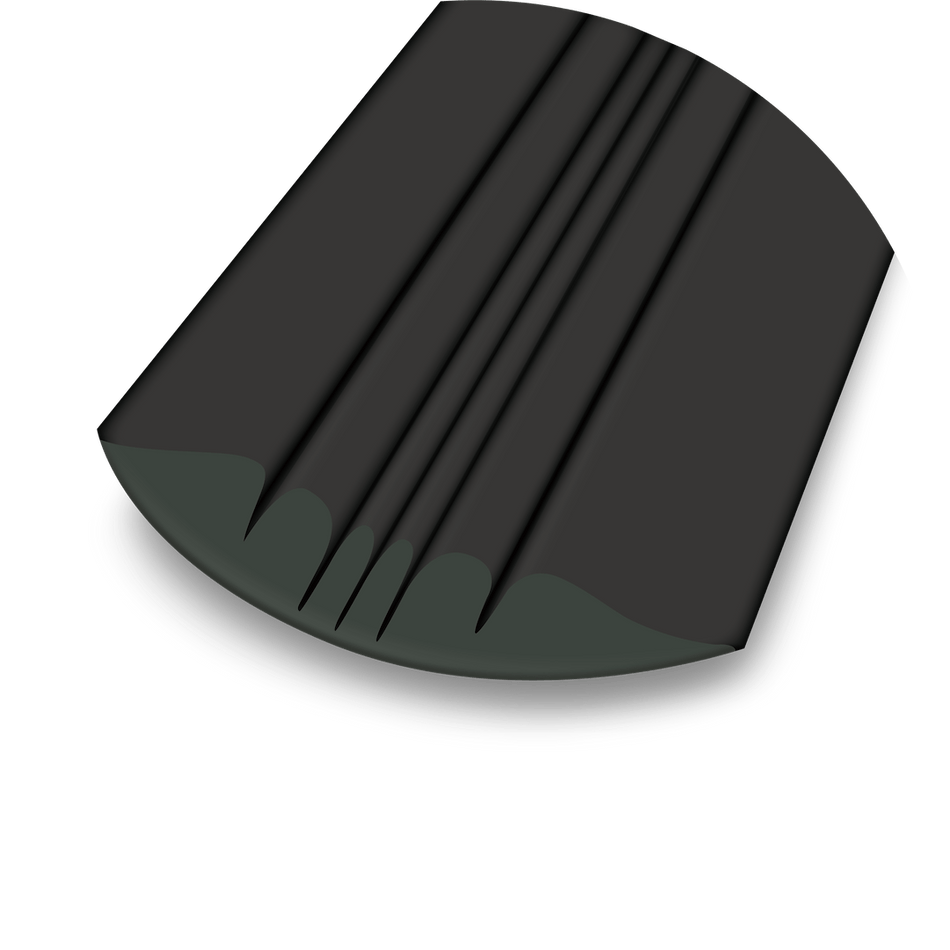 KEELGUARD BOW PROTECTOR BLACK 7' - Get Tight Gear
