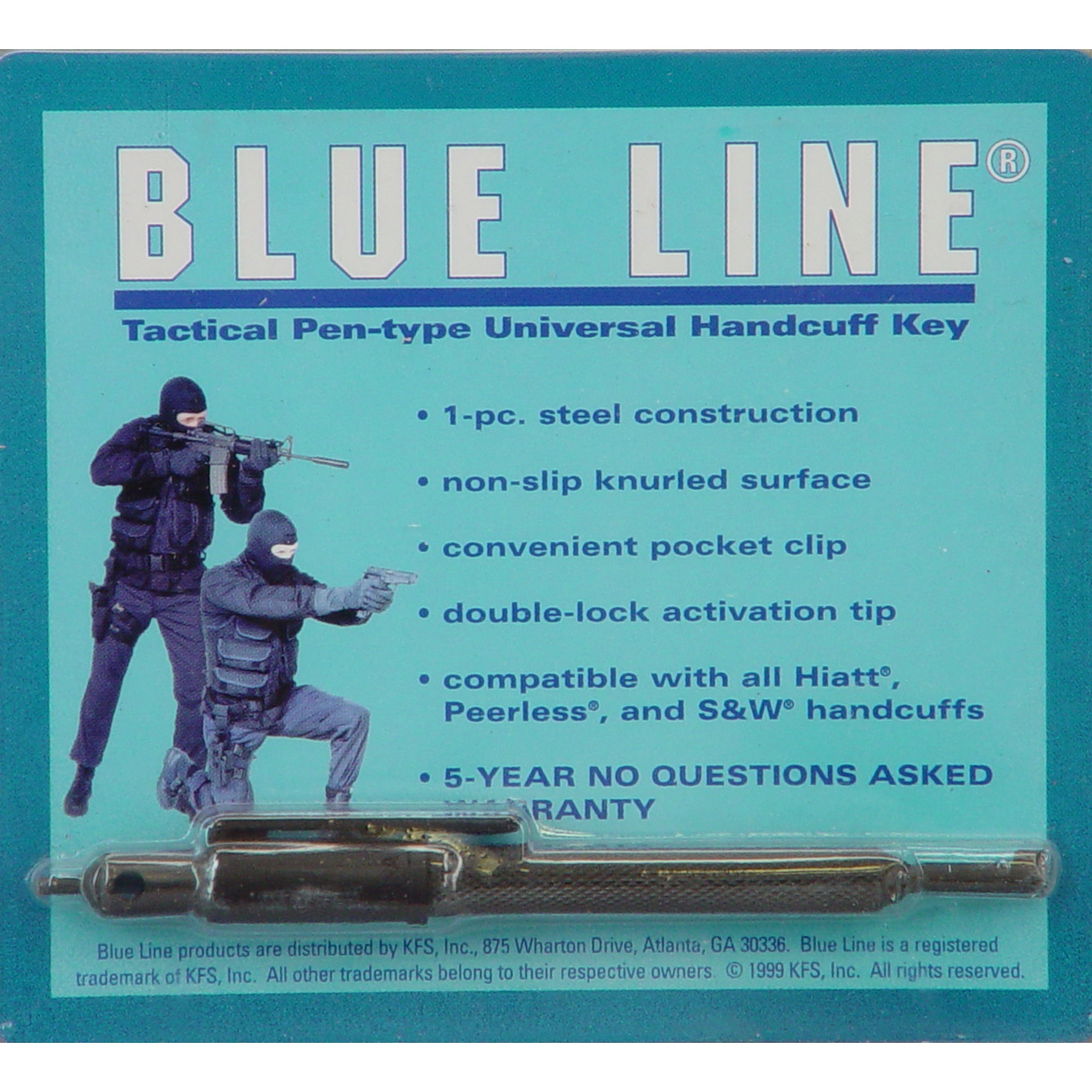 KENGS PEN TYPE HANDCUFF KEY W/CLIP - Get Tight Gear