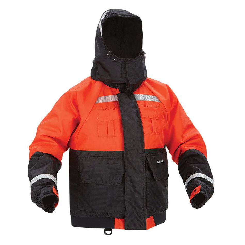 Kent Deluxe Flotation Jacket PFD - Large - Orange - Get Tight Gear