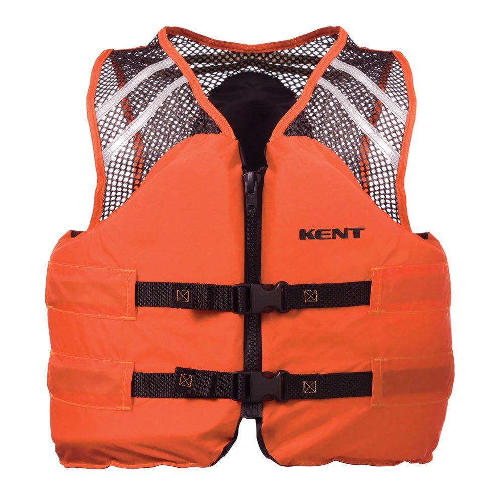Kent Mesh Classic Commercial Vest - Large - Orange - Get Tight Gear