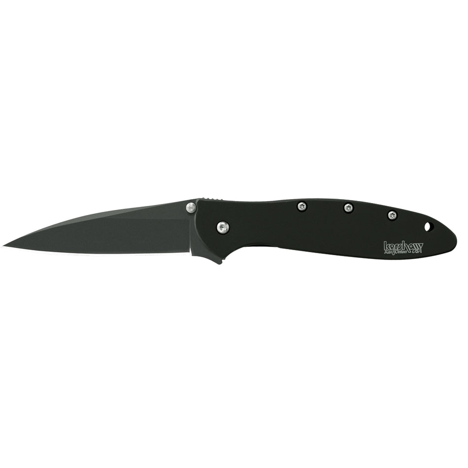 KERSHAW KEN ONION LEEK PLN MATTE BLK - Get Tight Gear