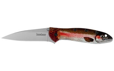KERSHAW LEEK 3 RNBW TROUT/SILVER - Get Tight Gear