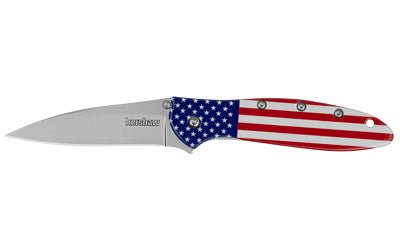 KERSHAW LEEK 3 USA FLAG/SLV - Get Tight Gear