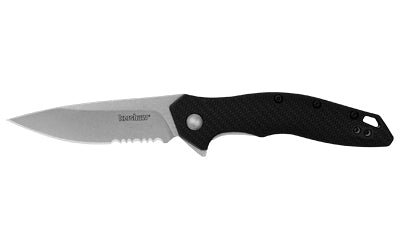 KERSHAW SHORELINE SERR 3 BLK STNWSH - Get Tight Gear