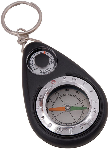 Keychain Compass W/Thermometer - Get Tight Gear