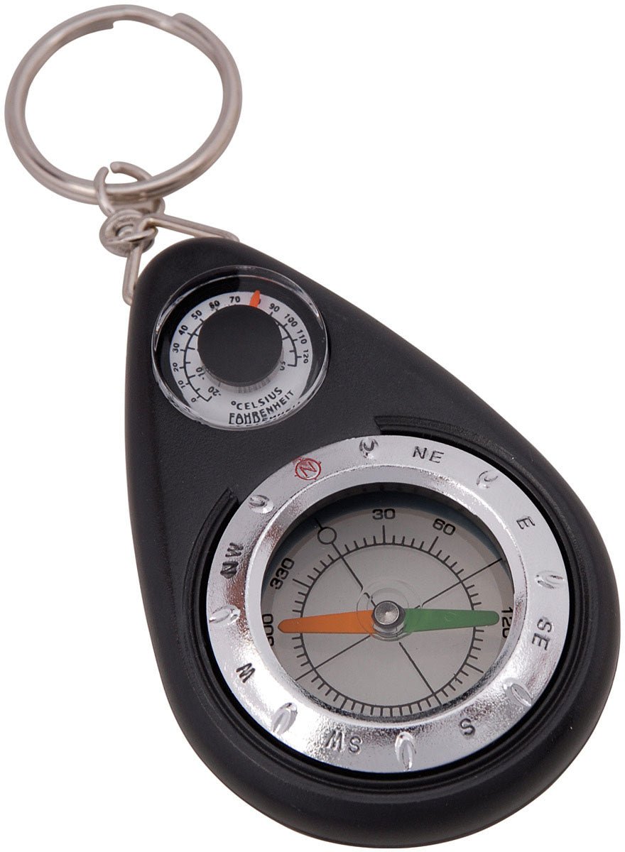 Keychain Compass W/Thermometer - Get Tight Gear