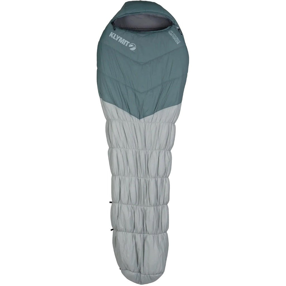 Klymit Sojourn Stretch 20 Sleeping Bag Gray/Blue - Get Tight Gear