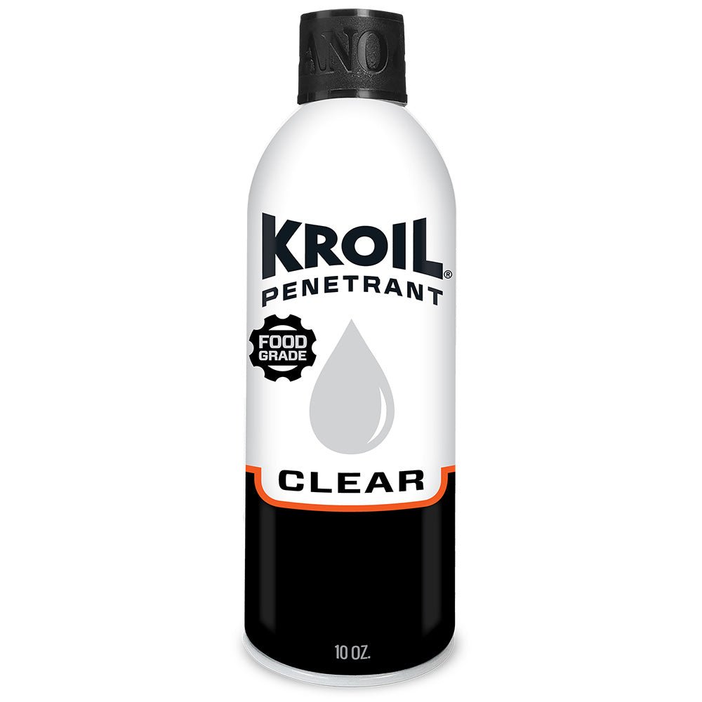 Kroil Clear Food Grade Penetrating Oil - Aerosol - 10oz Can - Get Tight Gear