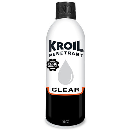 Kroil Clear Food Grade Penetrating Oil - Aerosol - 10oz Can - Get Tight Gear