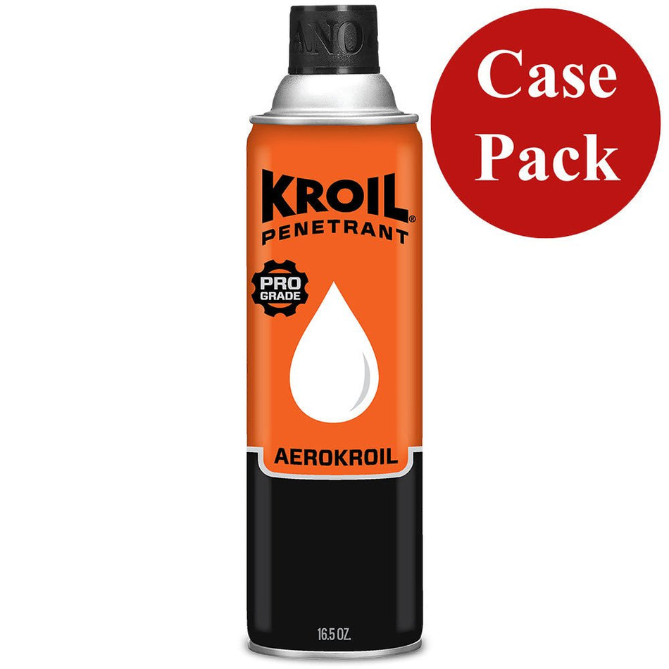 Kroil Original Penetrant - Aerosol - 16.5oz Can - Aerokroil Formula *Case of 12 - Get Tight Gear