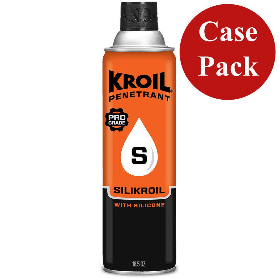Kroil Silikroil Penetrant - Aerosol - 16.5oz Can with Silicone *Case of 12 - Get Tight Gear