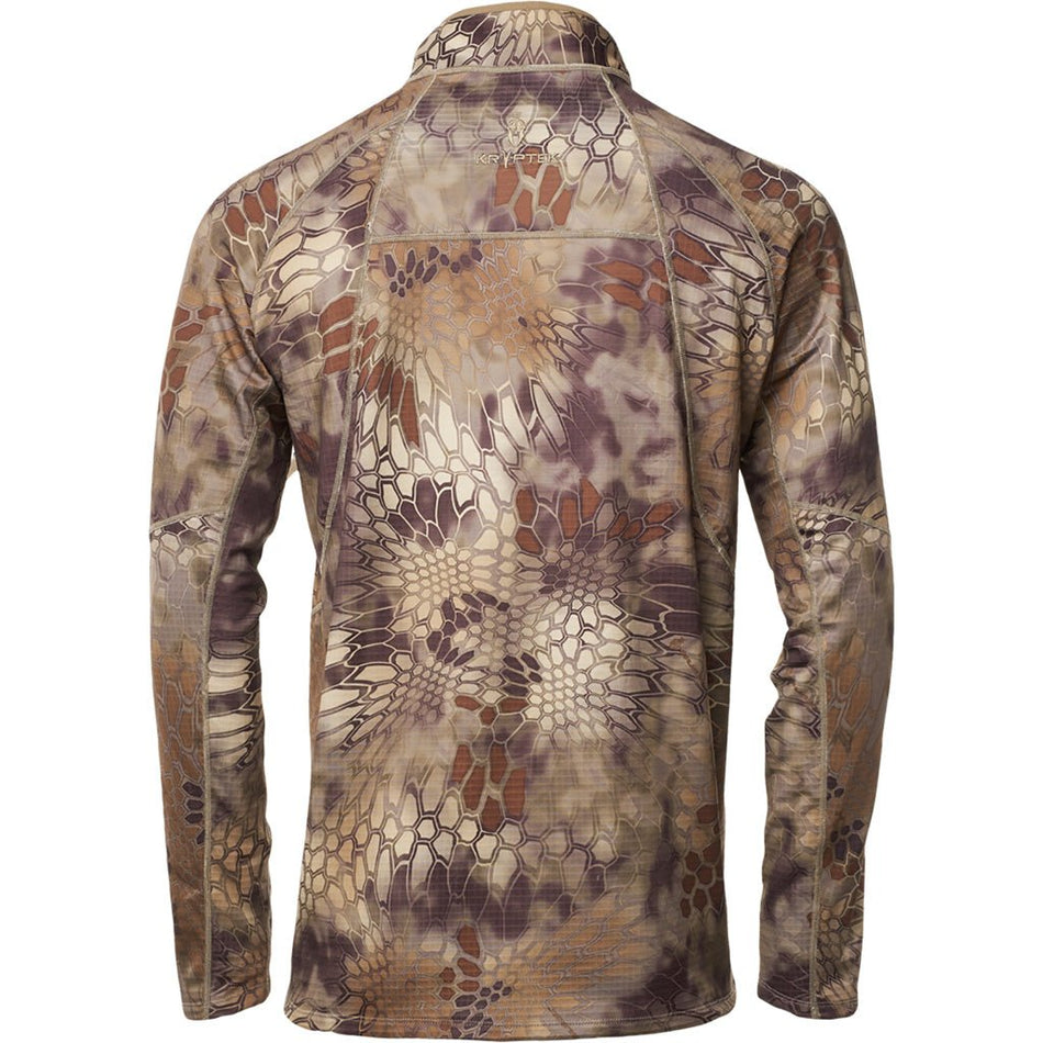 Kryptek Cronos 1/2 Zip Fleece Highlander 2X - Large - Get Tight Gear