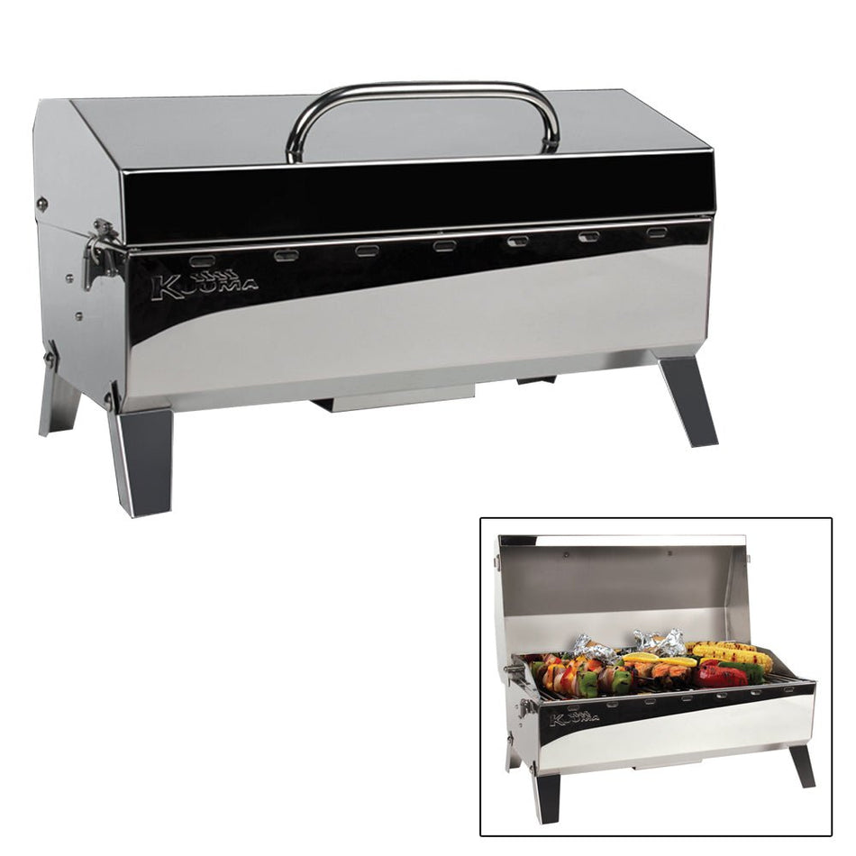 Kuuma Stow N' Go 160 Gas Grill w/Thermometer and Ignitor - Get Tight Gear