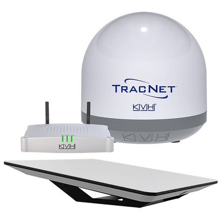 KVH HP Starlink Flat Panel Terminal Kit w/TracNet Coastal Pro 5G/WiFi Compact Terminal w/TracNet Hub - Get Tight Gear