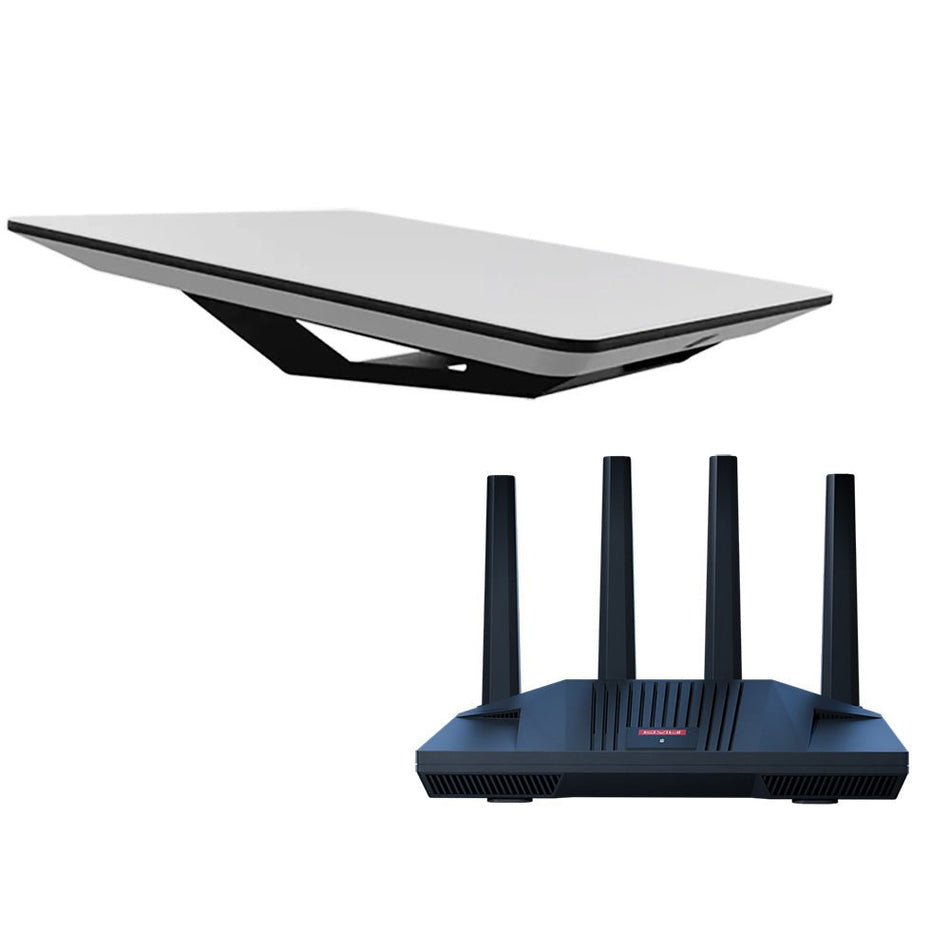 KVH Starlink Performance Gen 2 Kit w/CommBox Edge Core Communications Gateway & Wi - Fi Router - Get Tight Gear