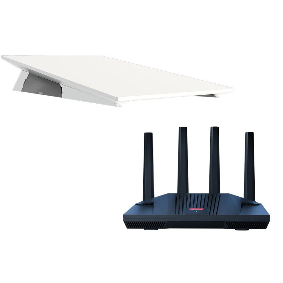 KVH Starlink Performance Gen 3 Kit w/Wedge Mount & CommBox Edge Core Communications Gateway & Wi - Fi Router - Get Tight Gear