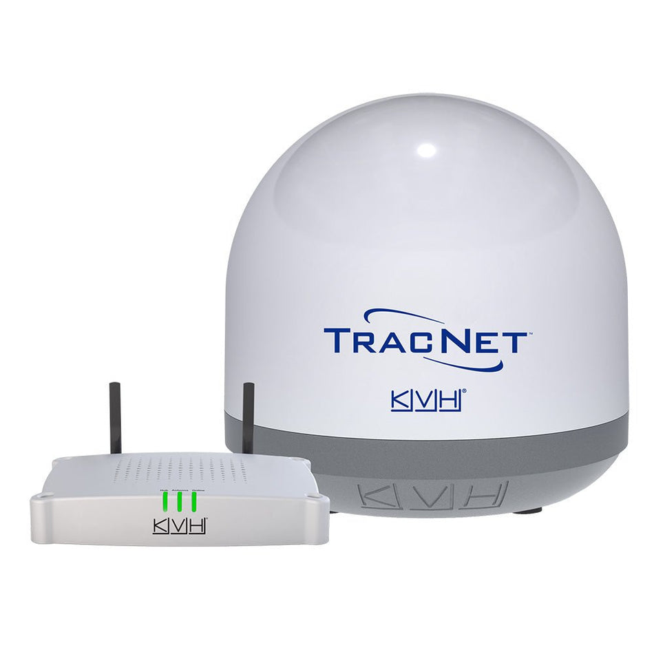 KVH TracNet Coastal Pro 5G/WiFi Compact Terminal w/TracNet Hub - Get Tight Gear