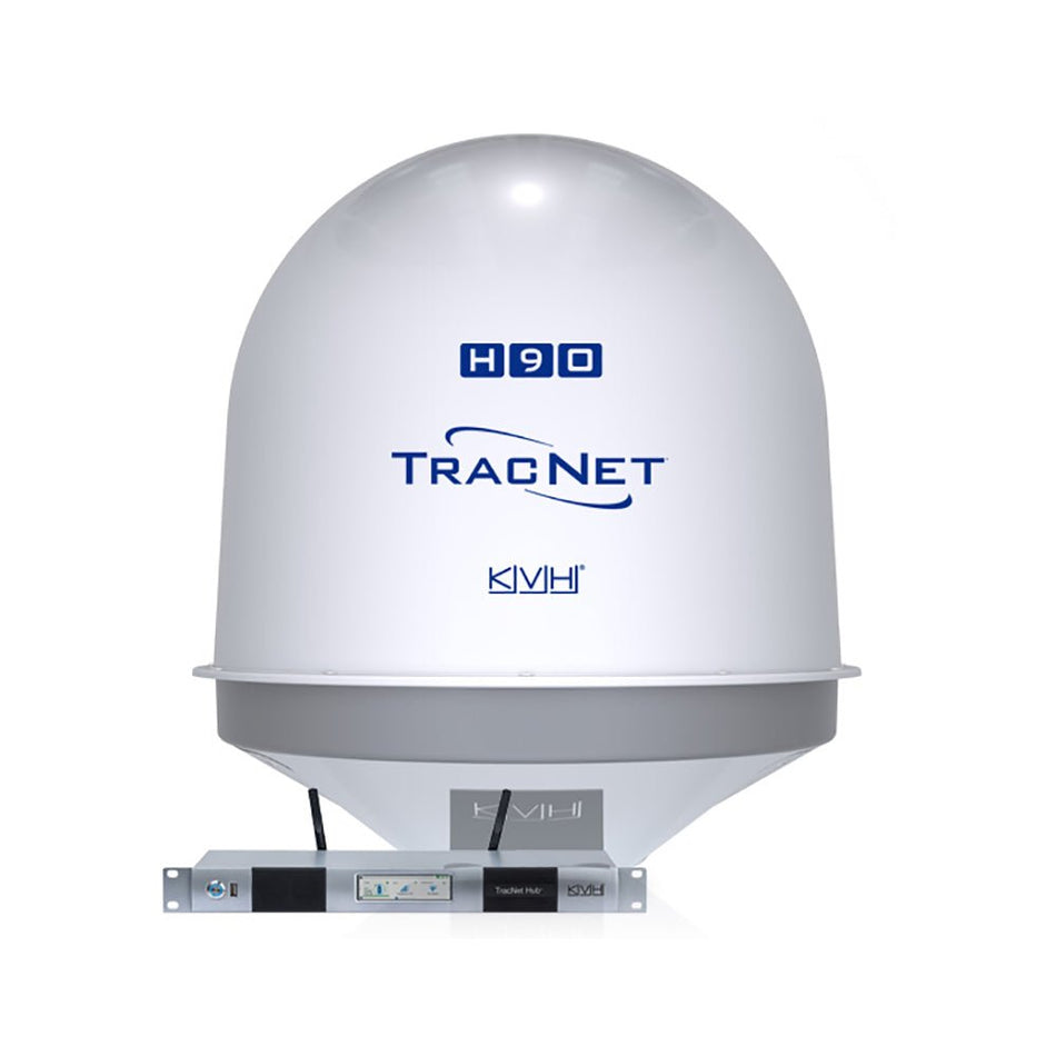 KVH TracNet H90 Ku - Band Antenna w/TracNet Hub - Get Tight Gear
