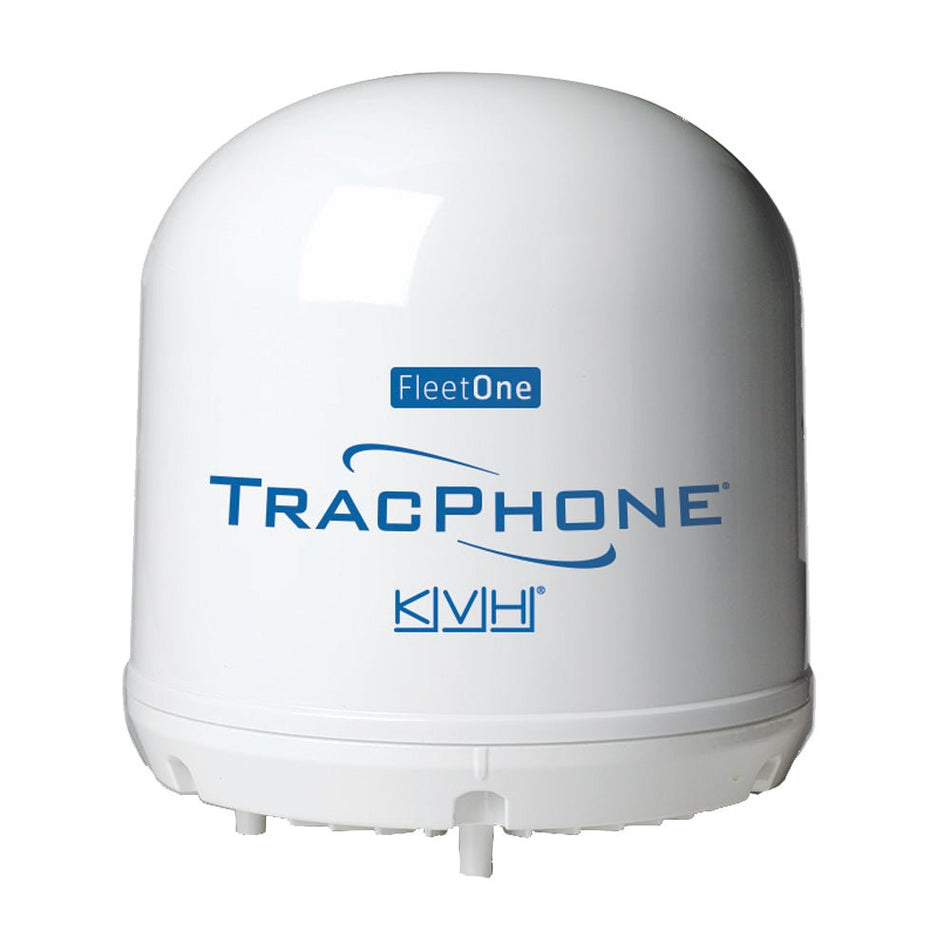KVH TracPhone Fleet One Compact Dome w/10M Cable - Get Tight Gear