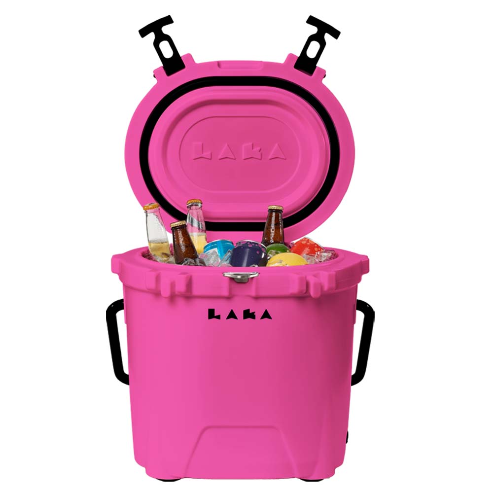 LAKA Coolers 20 Qt Cooler - Pink - Get Tight Gear