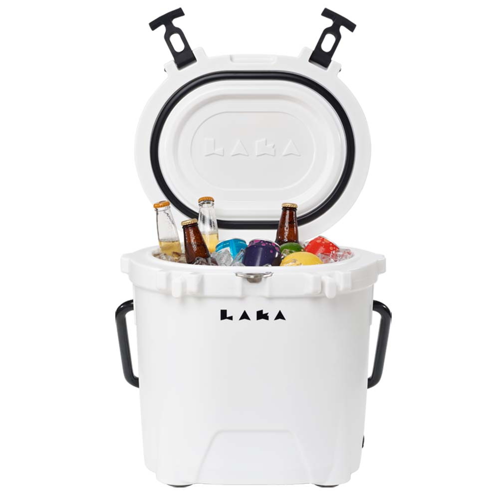 LAKA Coolers 20 Qt Cooler - White - Get Tight Gear