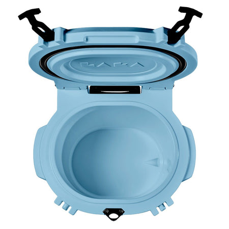 LAKA Coolers 30 Qt Cooler w/Telescoping Handle & Wheels - Blue - Get Tight Gear