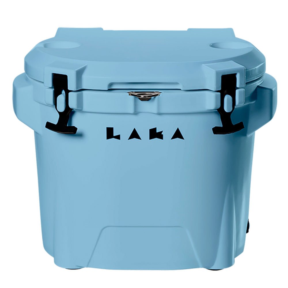 LAKA Coolers 30 Qt Cooler w/Telescoping Handle & Wheels - Blue - Get Tight Gear