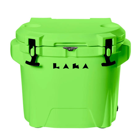 LAKA Coolers 30 Qt Cooler w/Telescoping Handle & Wheels - Lime Green - Get Tight Gear