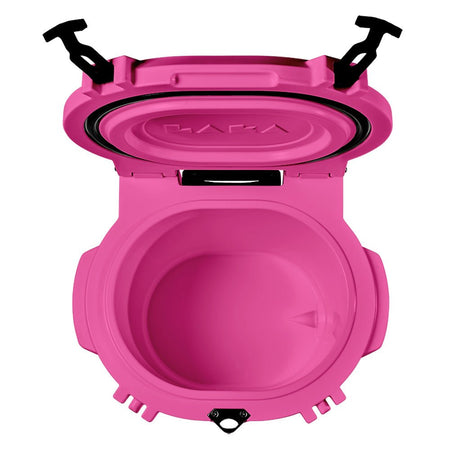 LAKA Coolers 30 Qt Cooler w/Telescoping Handle & Wheels - Pink - Get Tight Gear